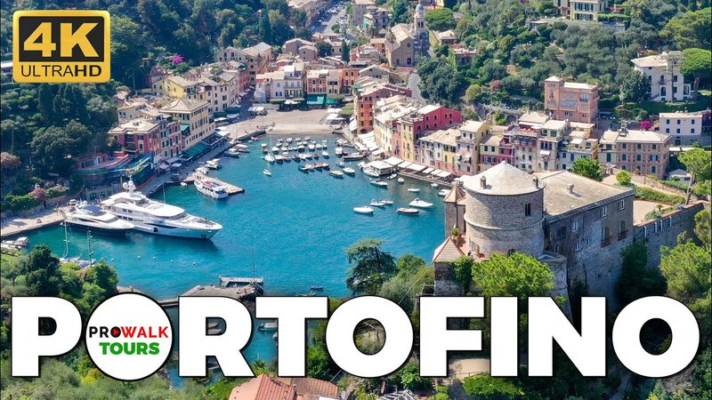Portofino, Italy Walking Tour – 4.6 Million Views & Counting! 🇮🇹🚶‍♂️ - Prowalk Tours