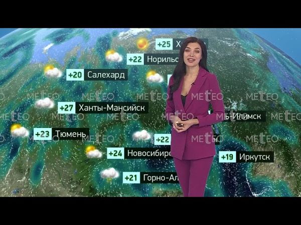 Погода в России на 20.08.2025 г., ср.