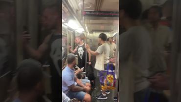 Commuters trapped on subway as floodwater surges in NYC