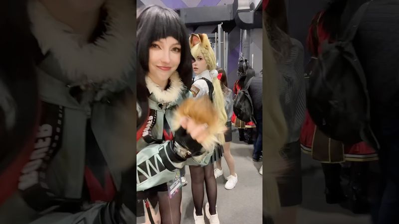 ЗАБРАЛА ХВОСТИК! #zenlesszonezero #janedoe #alicethymefield #cosplay #zzz #hoyoverse #zzzcosplay