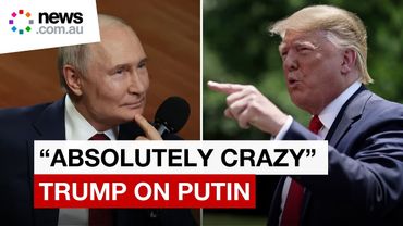 Trump slams Putin as 'absolutely crazy' after fresh Ukraine strikes