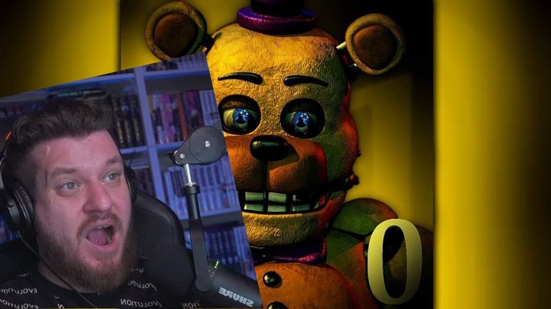 ЭТО ФНАФ 0. и это его ОБЗОР (A Golden Past) | РЕАКЦИЯ НА АСПЕКТ