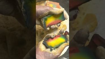 Yellow & Colorfully Dyed Chalk 💕