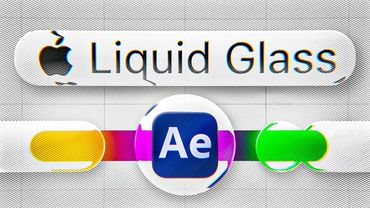 Лучший гайд на Apple Liquid Glass эффект в After Effects