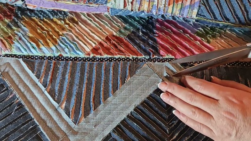 🌷как разрезать синель