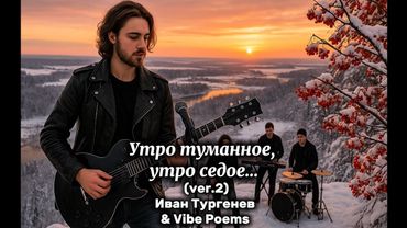 Утро туманное, утро седое… (ver.2) Иван Тургенев & Vibe Poems