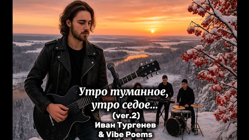 Утро туманное, утро седое… (ver.2) Иван Тургенев & Vibe Poems