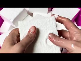 Sifted Powder on Fresh Chalk