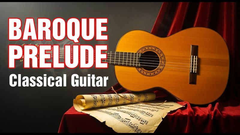 1 Hour Baroque Classical Guitar: Best Study & Focus Music
