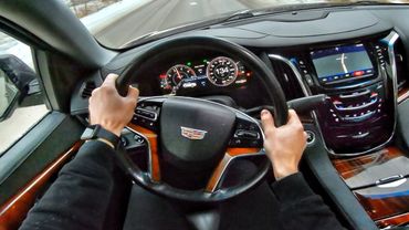 2015 Cadillac Escalade 6.2 AT - POV TEST DRIVE