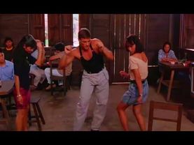 Танец Жана Клода Ван Дамма из фильма "Кикбоксер". 1989.