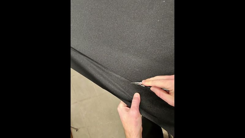 Как не порезать кузов во время оклейки