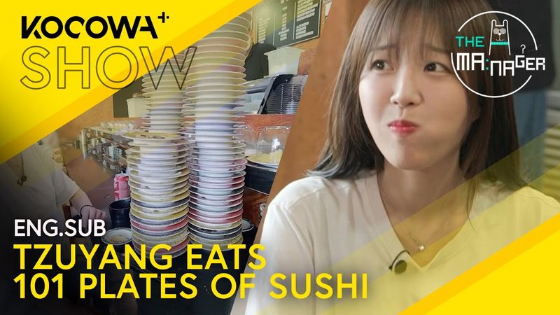 Watch Tzuyang Film A YouTube Video At Revolving Sushi | The Manager EP359 | KOCOWA+
