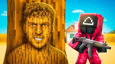 КАМУФЛЯЖНЫЕ ПРЯТКИ В ИГРЕ В КАЛЬМАРА 3! МАЙНКРАФТ