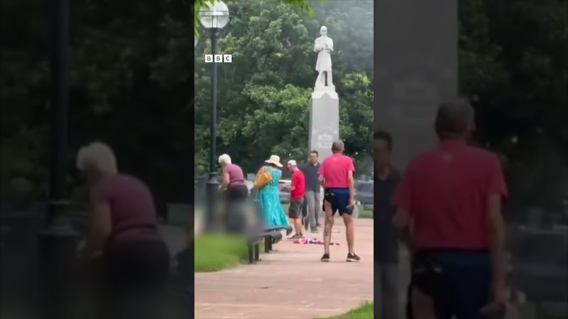 Саморобний вогнемет проти мітингарів у Колорадо  #shorts #колорадо #сша