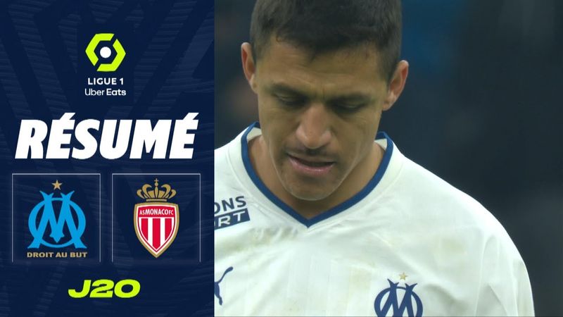 OLYMPIQUE DE MARSEILLE - AS MONACO (1 - 1) - Résumé - (OM - ASM) / 2022-2023