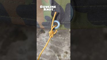Camping knot/ Bowline Knot.