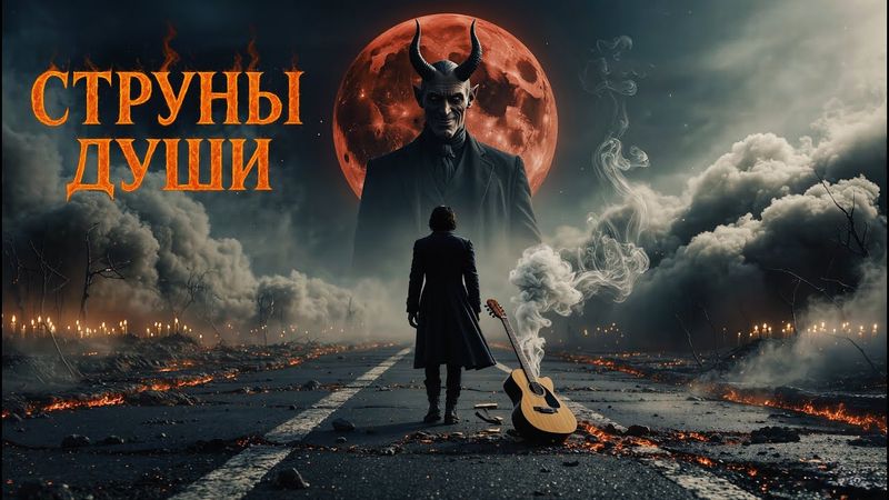 Струны души — последний аккорд | Авторская рок-баллада о певце, продавшего душу ради голоса