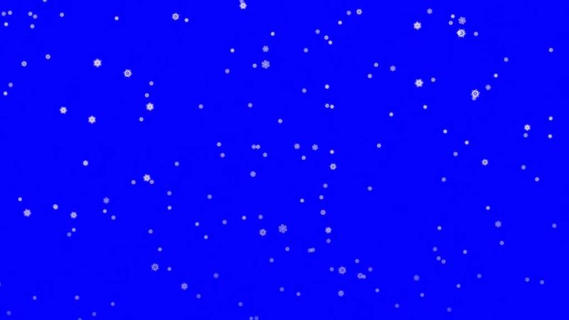 Видео футажи - снег