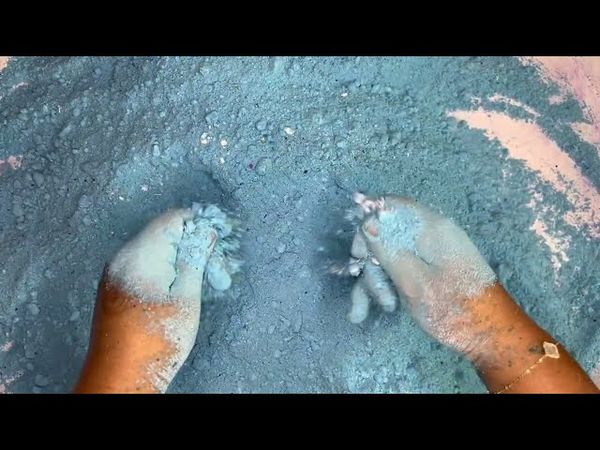 Softest Blue reforms | Crisp soft chalk blocks | arms sounds