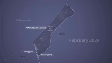 ANIMATED MAP: The Gaza Strip, a territory plunged into darkness | AFP