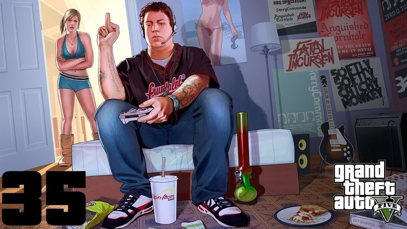 Проходження GTA V #35 - Вирубити СіДжея