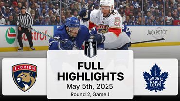 NHL Playoff Highlights | Panthers vs. Maple Leafs | Gm 1 | May 5, 2025