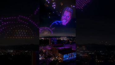 SIMON'S "X" IN THE SKY! #shorts #talentreplay #drone