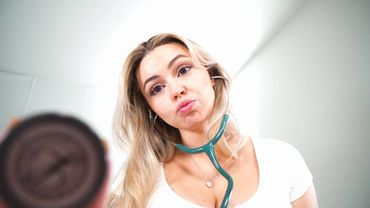 ASMR IM YOUR NURSE | heart sounds, personal attention, mic scratching