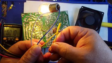 Блок питания на шим SG 6105 D - 400 W  ремонт , окончание