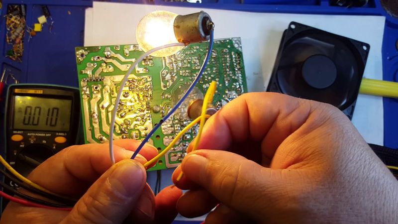 Блок питания на шим SG 6105 D - 400 W  ремонт , окончание