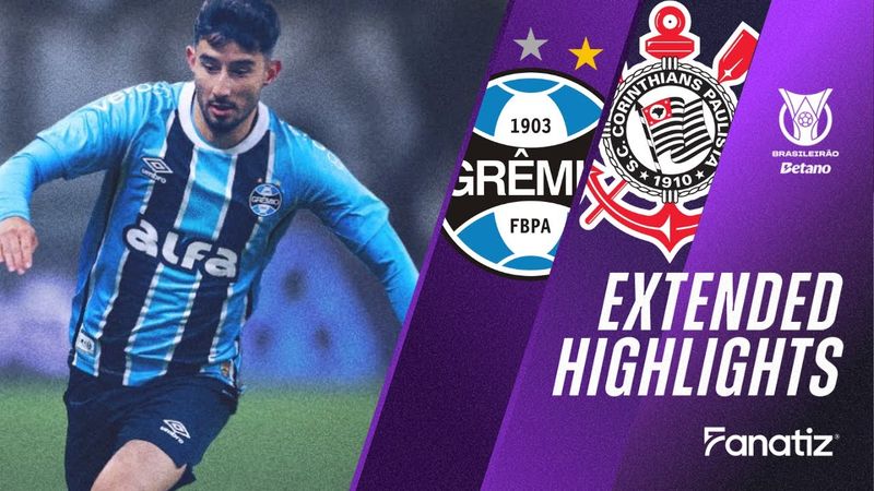 Gremio vs. Corinthians 1-1 | Game Highlights | #Brasileirao2025