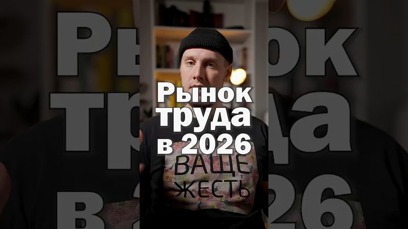 Рынок труда в 2025/2026 😶 В чём же проблема? Влияние ИИ AI и CHAT GPT на подбор резюме и отклики HR