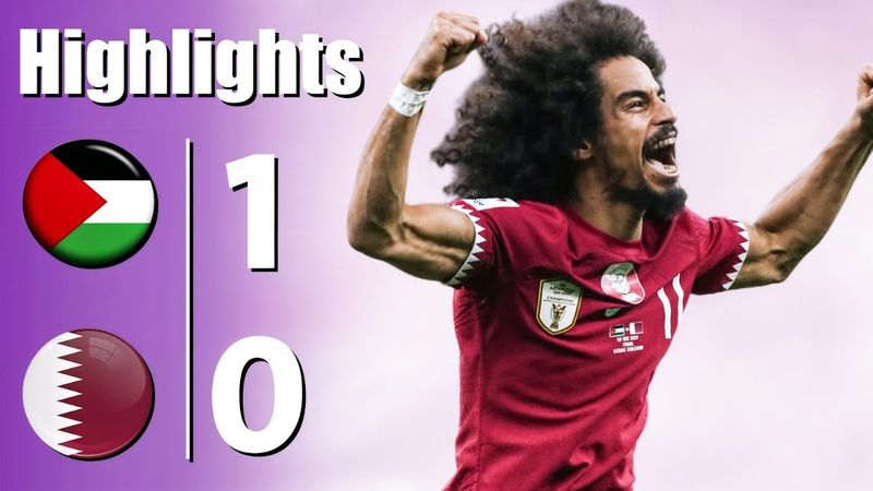 Palestine vs Qatar 1-0 - All Goals & Highlights - Arab Cup 2025