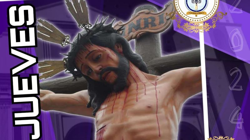 Jueves Santo - Jesús Crucificado - Semana Santa 2024 - Santa Cruz de Aragua. #reencuentrocondios