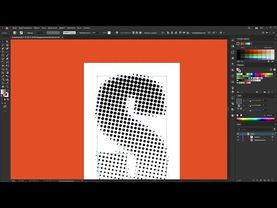 Точечная графика | Эффект наложения кружков на любой объект в иллюстраторе | Уроки adobe illustrator