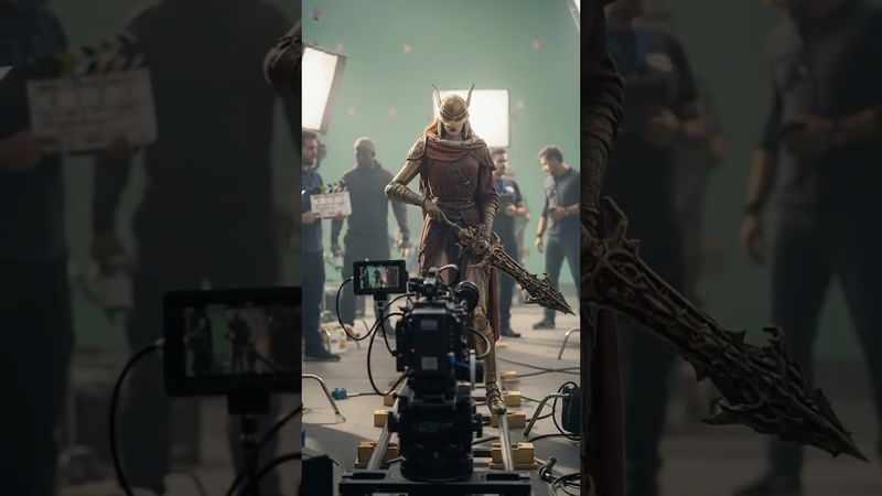Elden Ring Behind The Scenes #eldenring #behindthescenes #behindthescene #pixverseai #pixverse