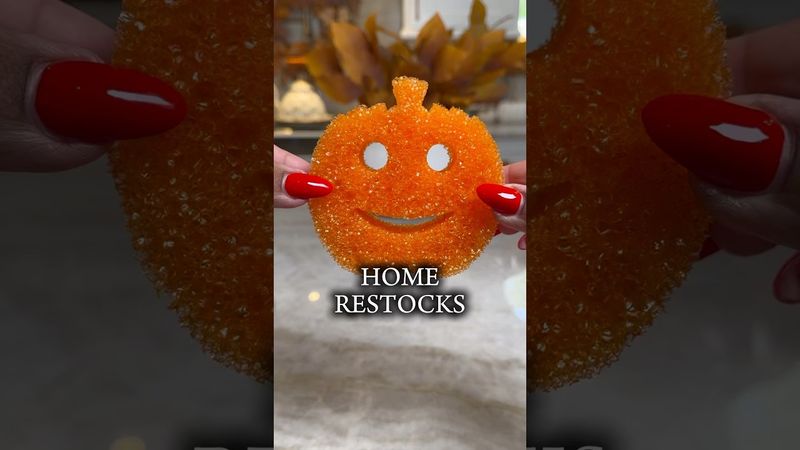 Fall Home Restocks 🍁🎃#asmr #restock #organizedhome #kitchenorganization #falldecor #halloween