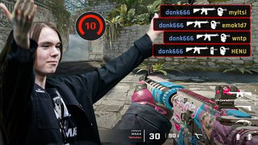 donk Adding 500+ ELO In A Week | FACEIT Speedrun