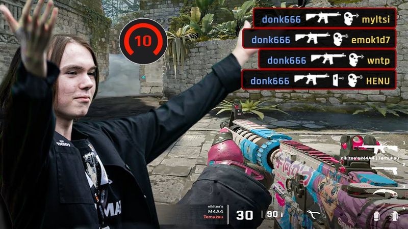 donk Adding 500+ ELO In A Week | FACEIT Speedrun