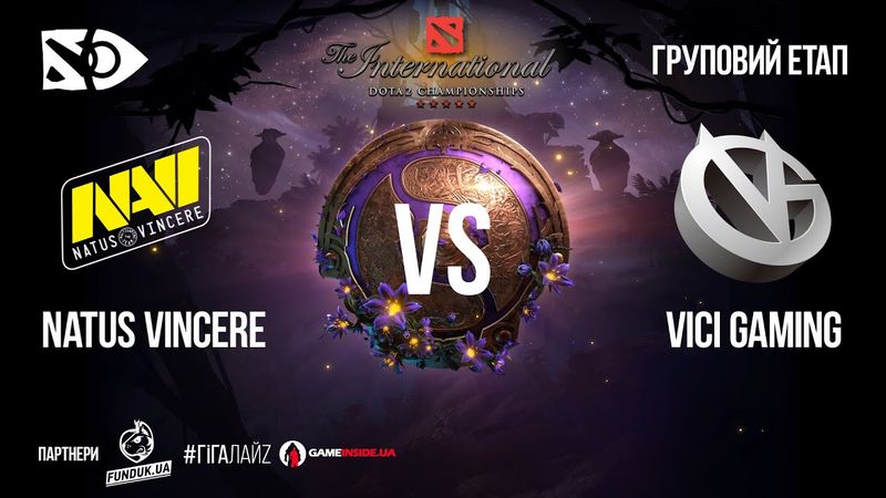 [UA] Natus Vincere vs Vici Gaming | Груповий етап «The International 2019» | День 4
