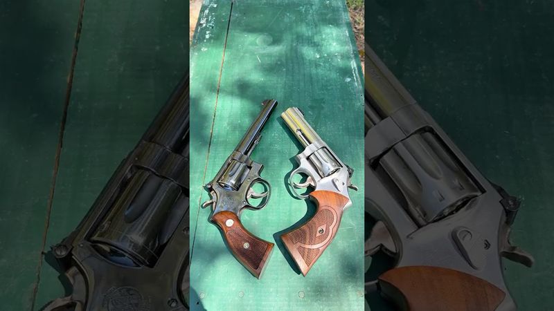 Smith And Wesson Model 17 Revolvers