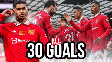 ALL OF RASHFORD'S 30 GOALS 🔥 | 2022/23