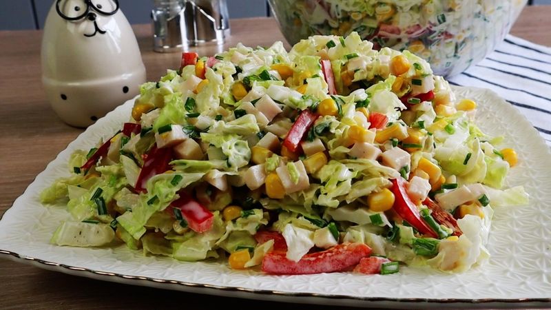 Салат "ПІКНІК" готуємо смачний капустяний салат за П'ять хвилин!