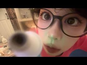 Doing your Night Skincare (shampoo, electronic triggers, personal attention) ASMR for sleep