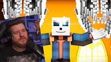 Реакция на Undertale Песня Санса "Judgement" (Майнкрафт Анимация от EnchantedMob)