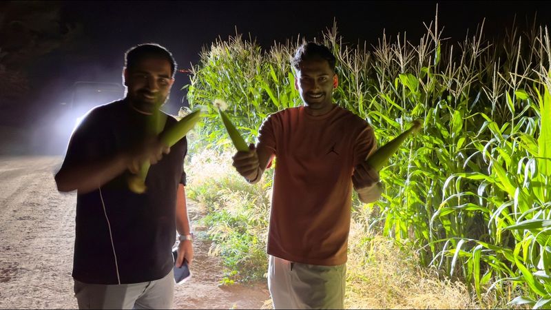 😂 رفتیم ذرت چینی 😂