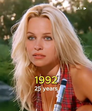 Pamela Anderson evolution #PamelaAnderson #evolution #throughtheyears...