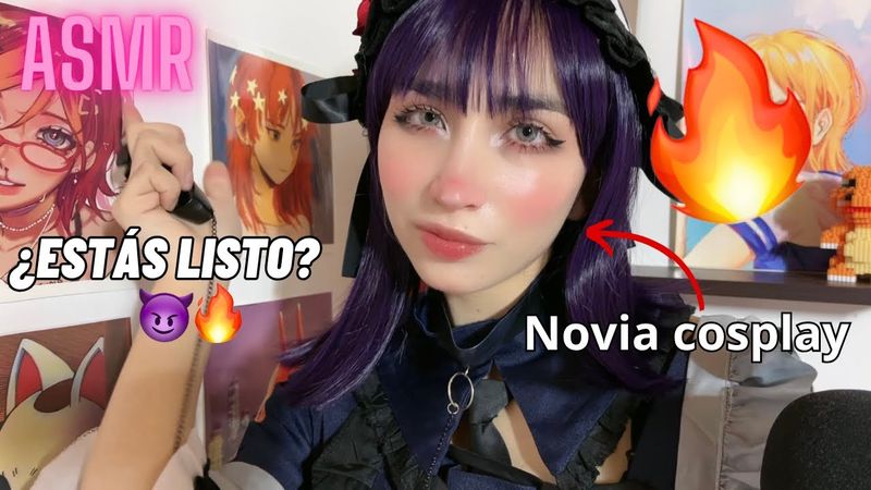 Amor… me ayudas con el Cierre del Vestido? 🔥😈 Kitty ASMR Roleplay