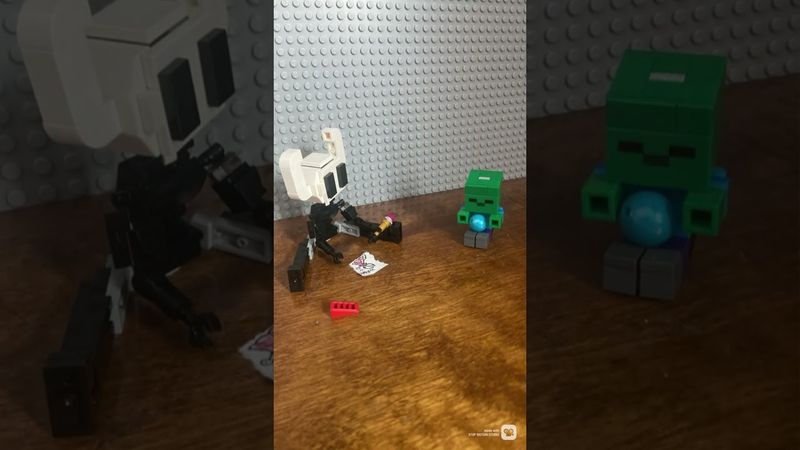 Don’t mess w/ him #lego #stopmotion #hollowknight